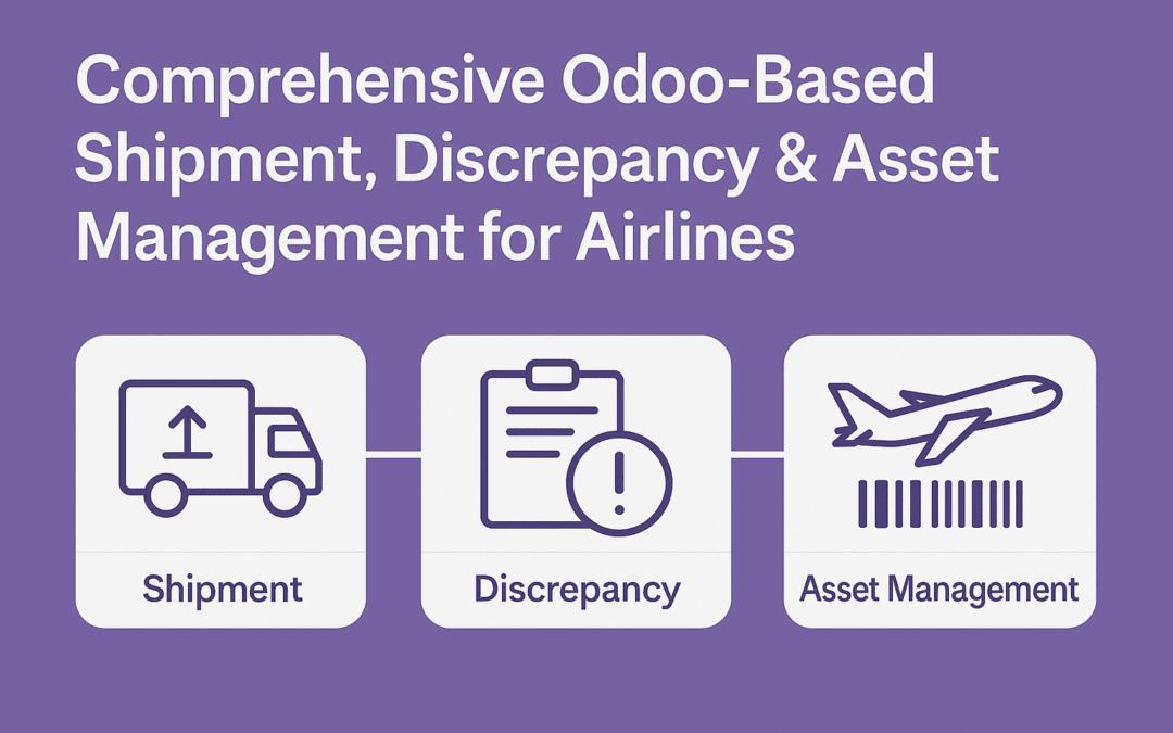 Comprehensive Odoo-Based Shipment, Discrepancy & Asset Management for Airlines